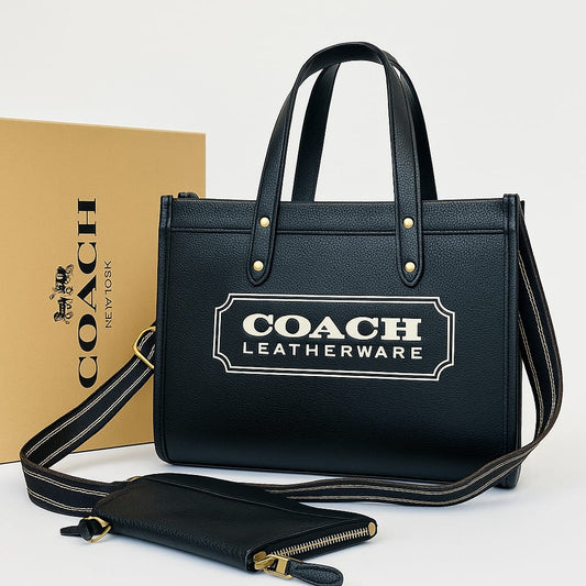 Coach Classic Leather Tote Bag